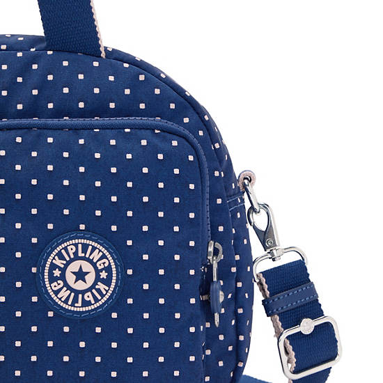 Kipling Cool Defea Klassiska Printed Axelväska Blå | SE 1826KO